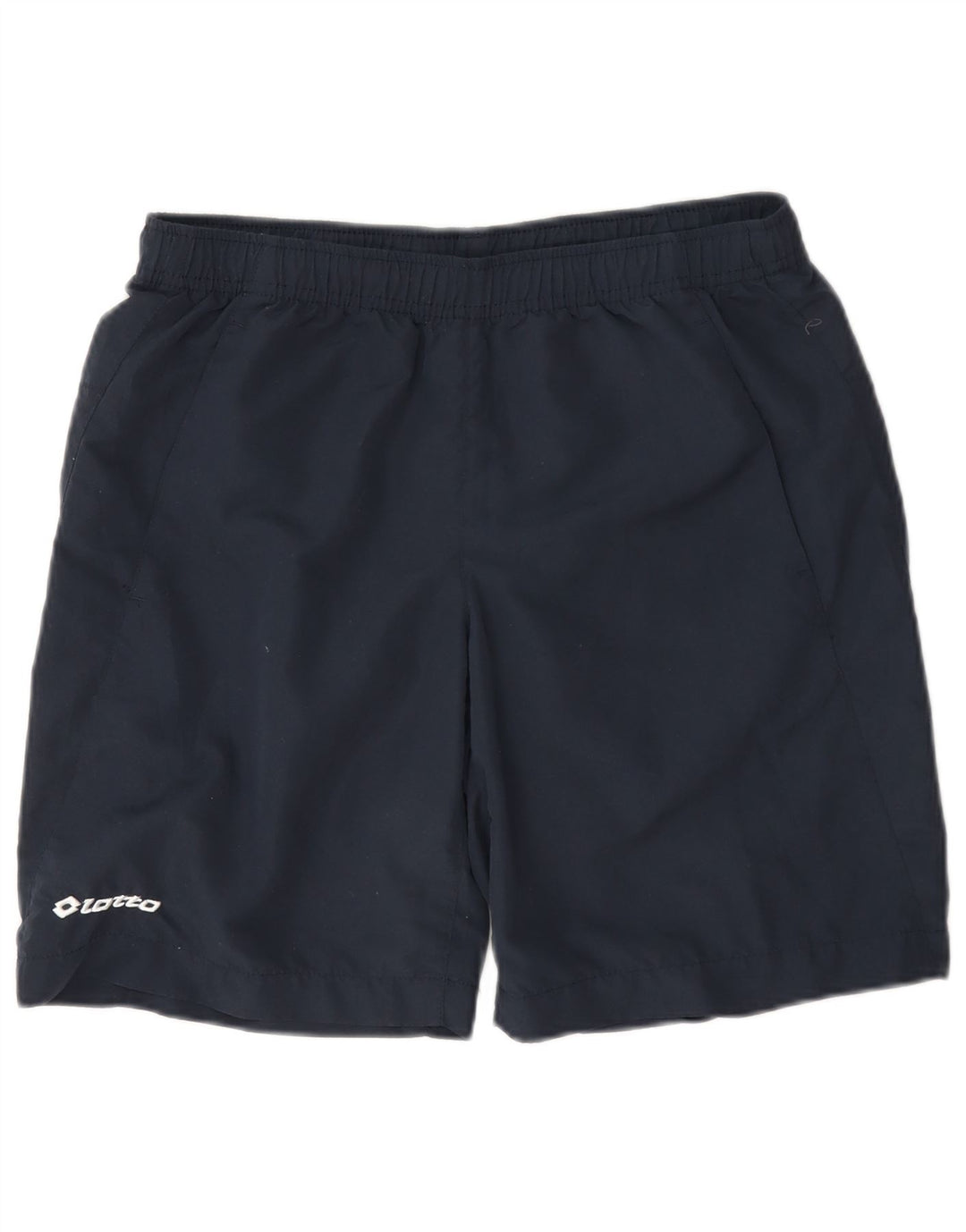 Pantalones cortos deportivos Lotto para hombre azul marino mediano