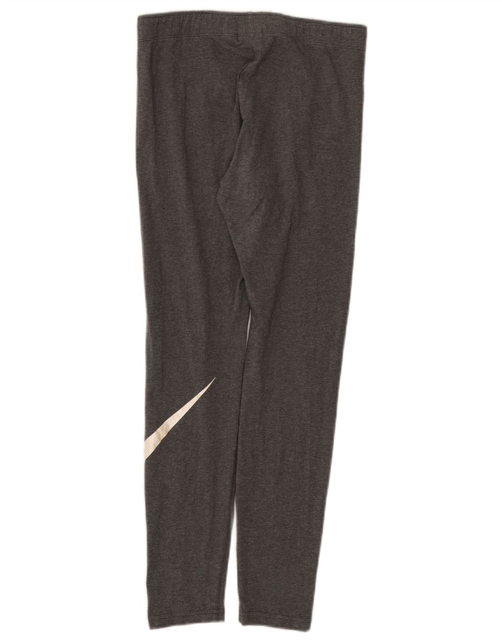 Nike Leggings gráficos para mujer UK 40 Algodón moteado gris medio