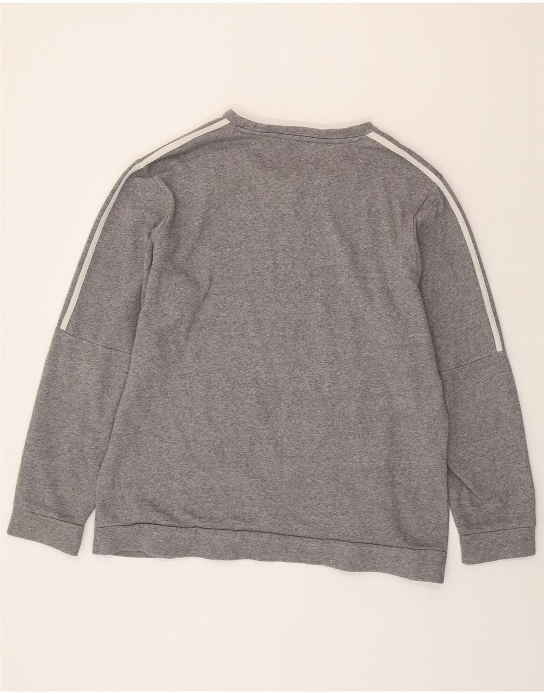 Adidas Hombre Sudadera Jumper XL Gris Algodón