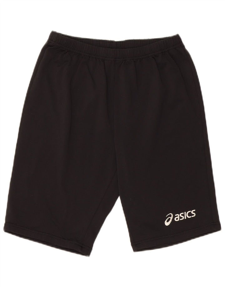 Asics Pantalones cortos deportivos gráficos para mujer UK 46 Grande Poliéster negro