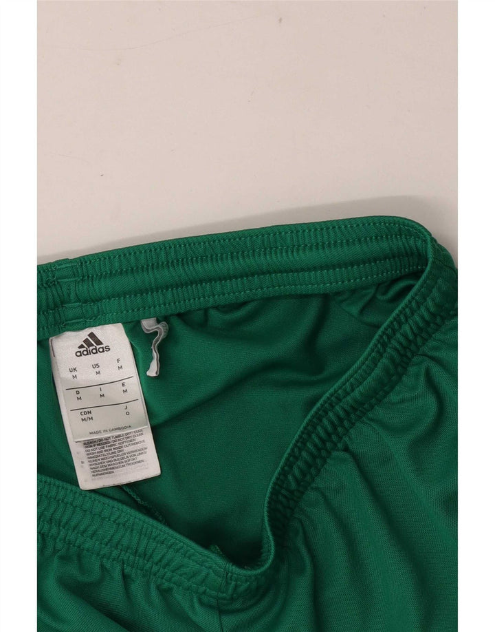 Pantalones cortos deportivos Adidas Climalite para hombre Poliéster verde medio
