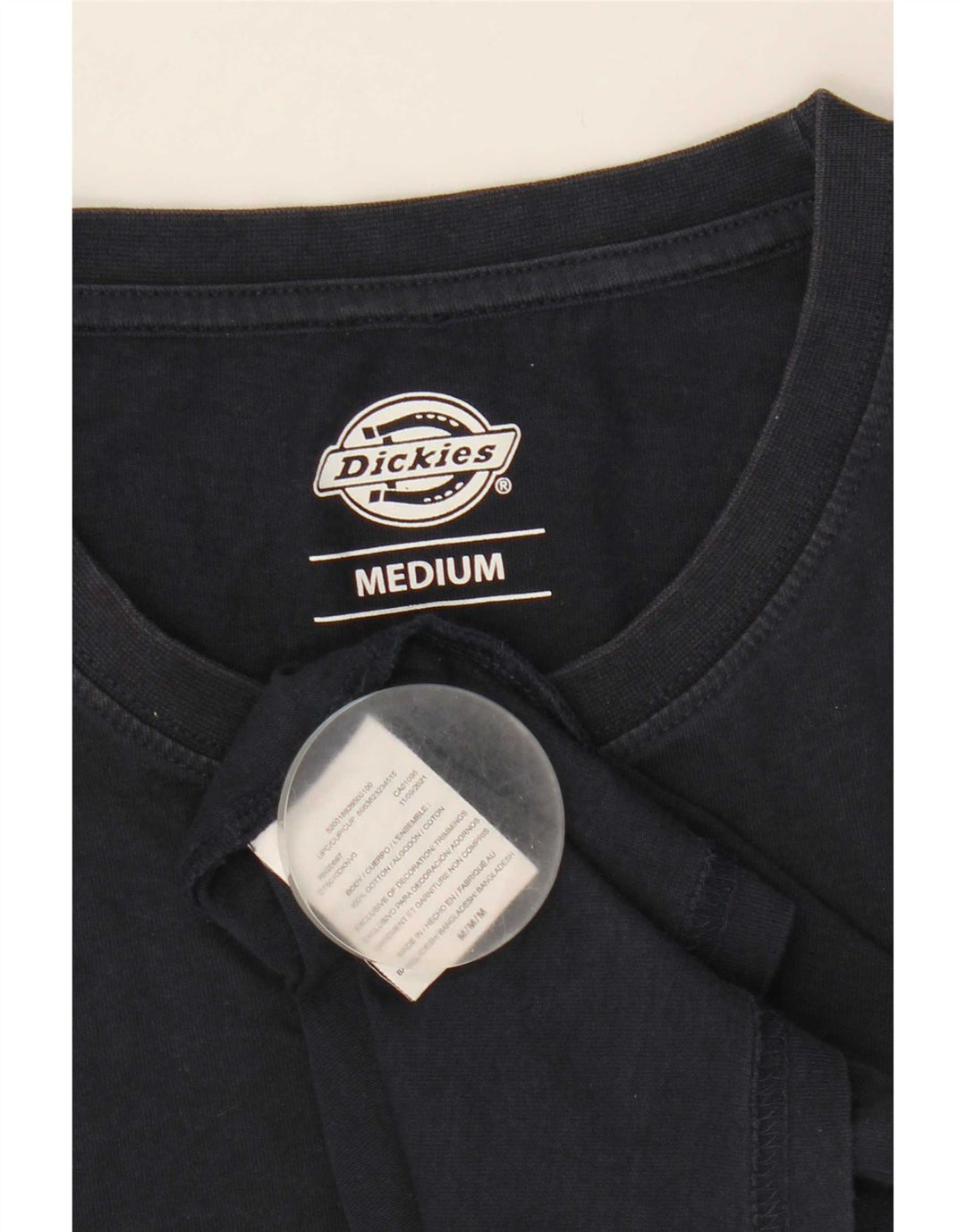 Dickies - Camiseta gráfica para hombre, talla mediana, algodón azul marino