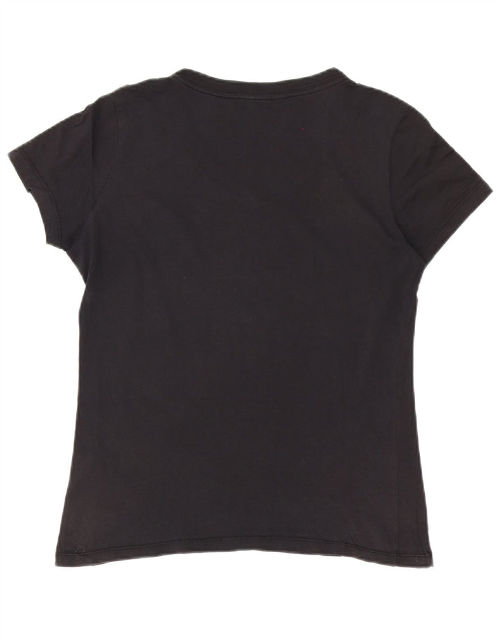 Nike Camiseta para mujer Top UK 10 Small Black Cotton