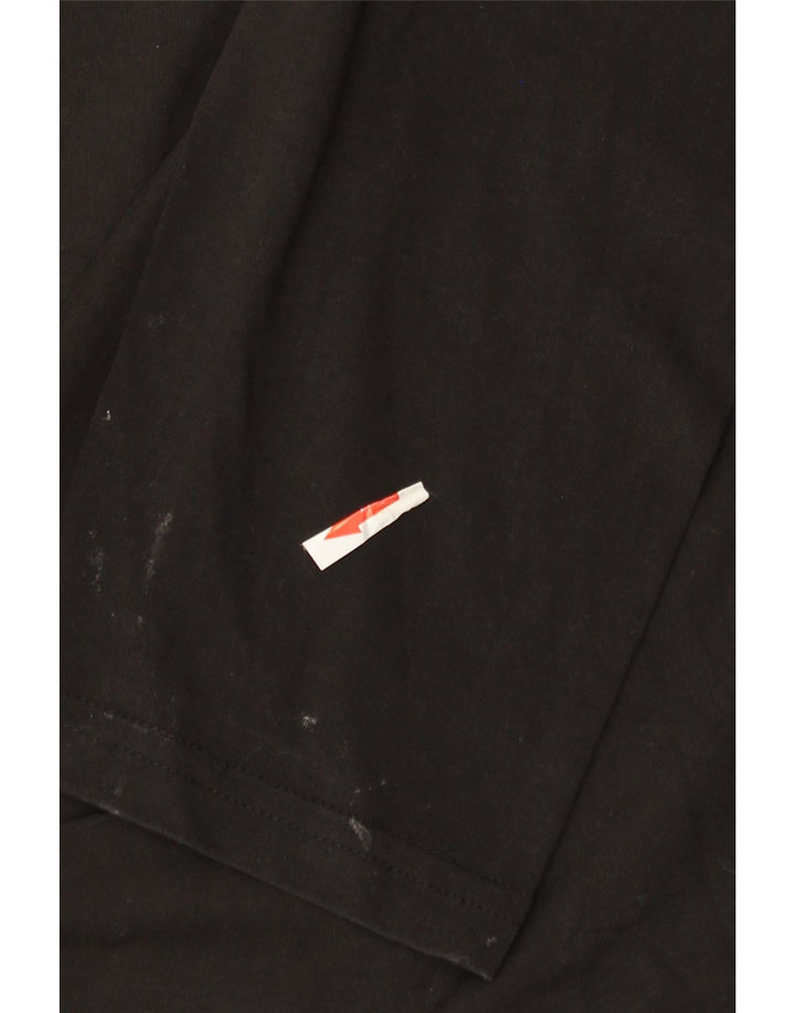 Puma Hombre Gráfico Top Manga Larga XL Negro