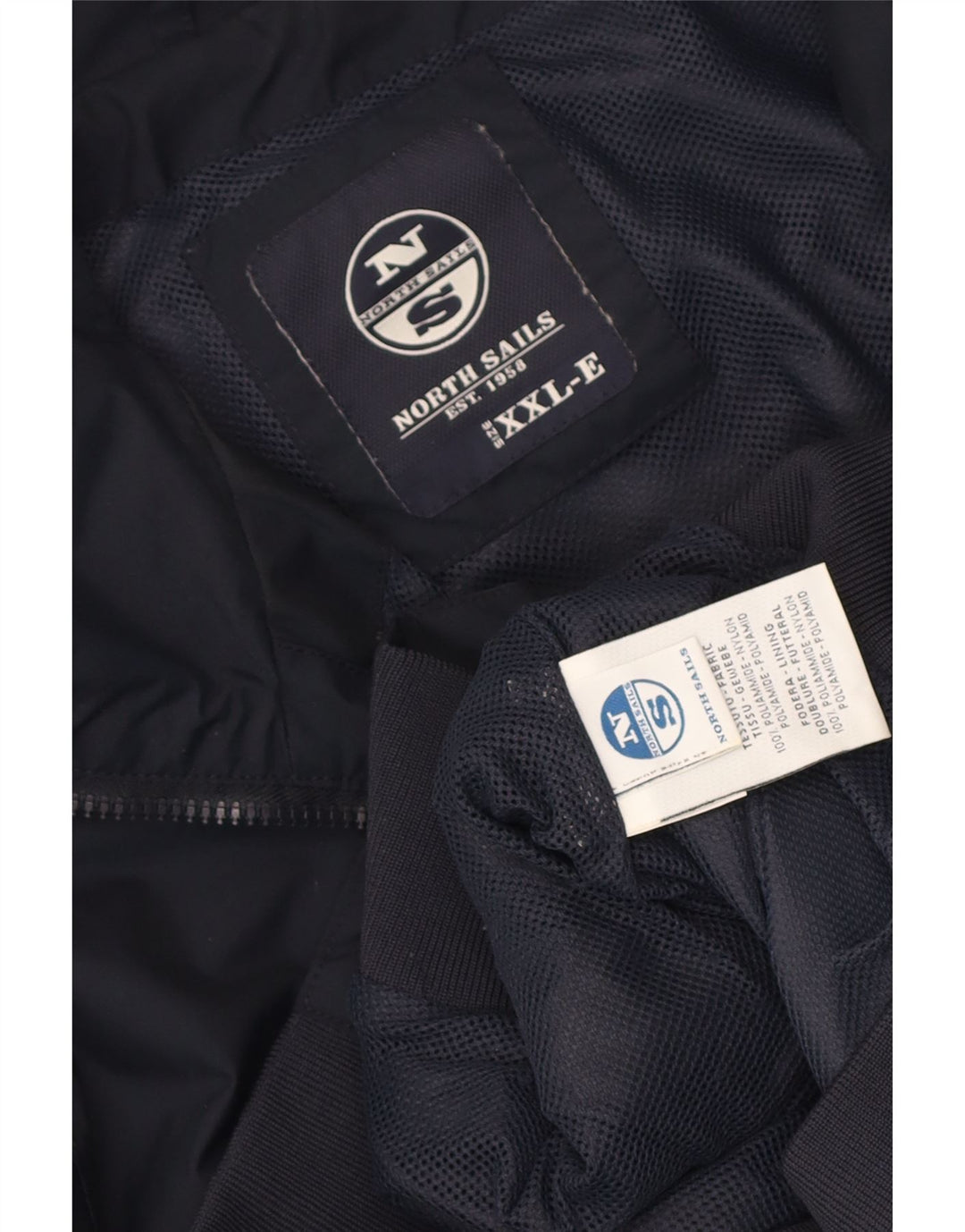 Chaqueta bomber para hombre North Sails UK 44 2XL Poliamida azul marino