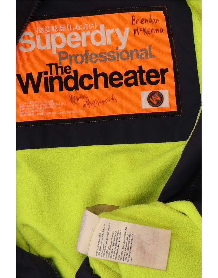 Superdry Chaqueta Cortavientos The Windcheater para Mujer UK 44 Azul Marino Mediano
