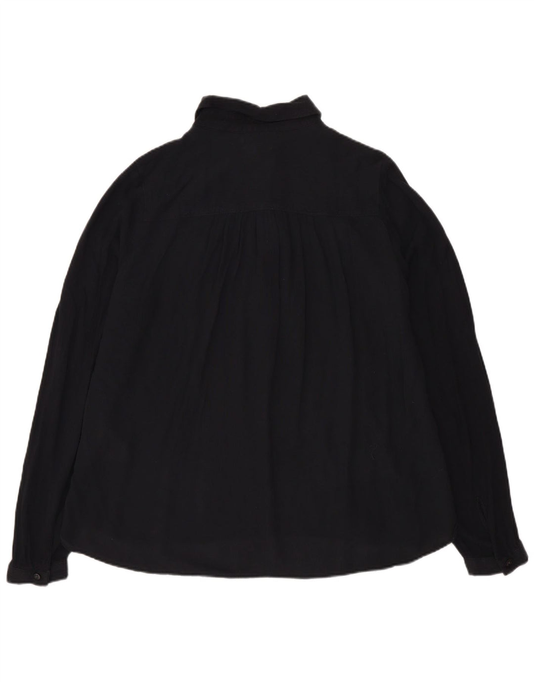 LEVI'S Camisa tipo jersey extragrande para mujer UK 10 Small Black