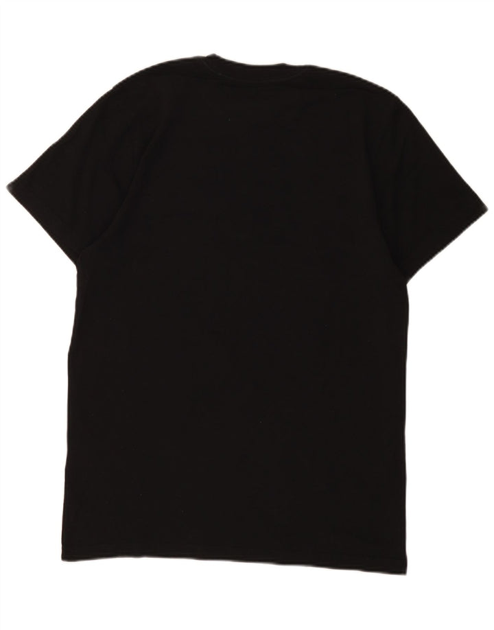 Vans Camiseta con gráfico de ajuste personalizado para hombre Top mediano de algodón negro