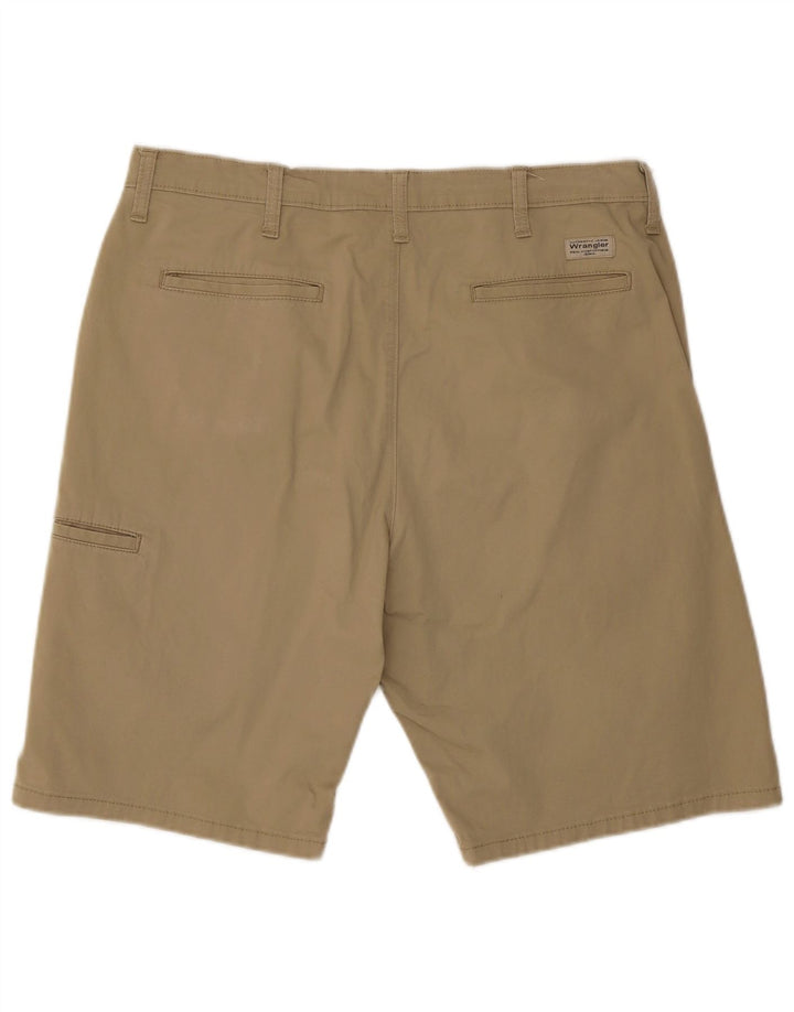 Wrangler Pantalones cortos cargo para hombre W36 Algodón beige grande