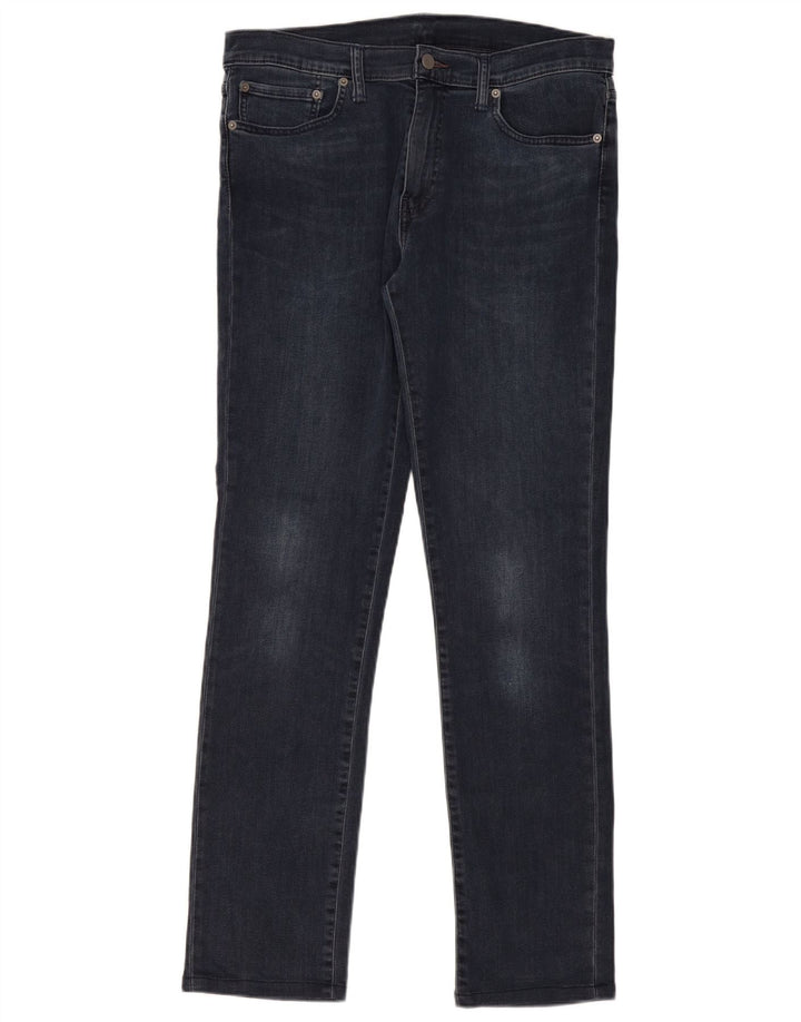 Levi's Hombre 511 Slim Jeans W33 L34 Algodón Azul Marino