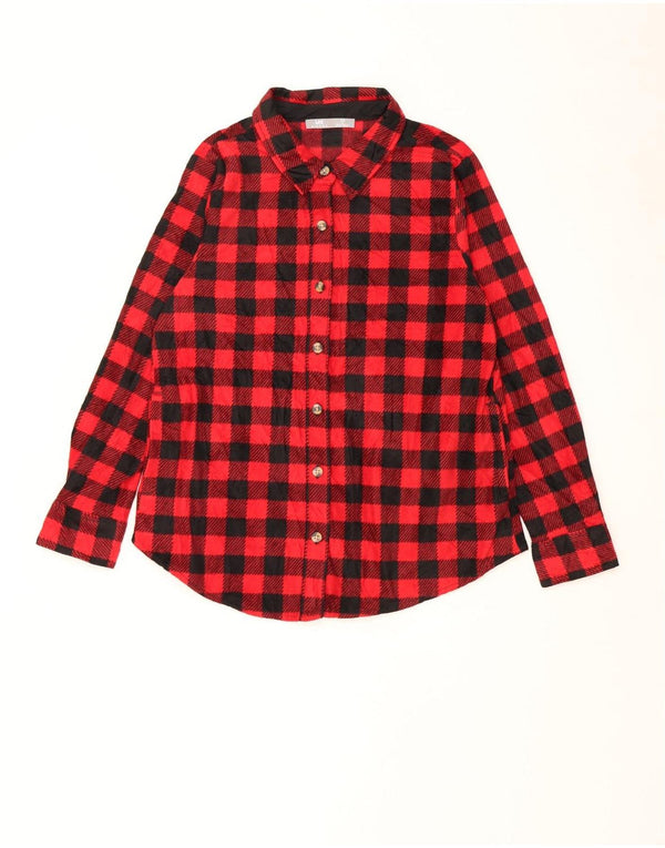 Camisa Lee para Mujer Riders Fleece UK 44 Medium Red Gingham