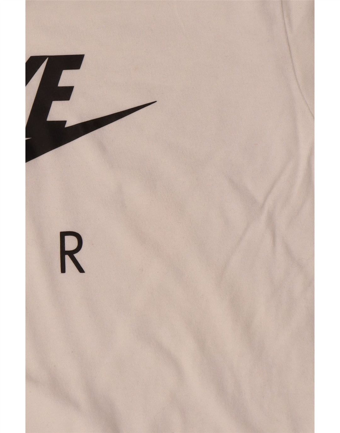 NIKE Camiseta gráfica para niños 10-11 años Mediana Blanco Algodón