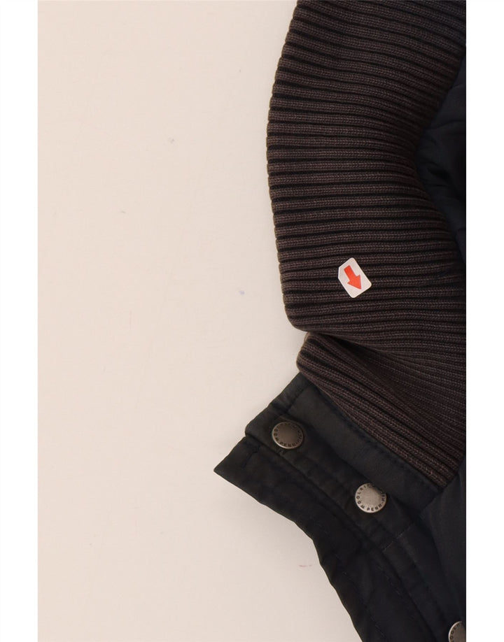 Woolrich Chaqueta utilitaria para hombre UK 40 Large Azul marino Algodón