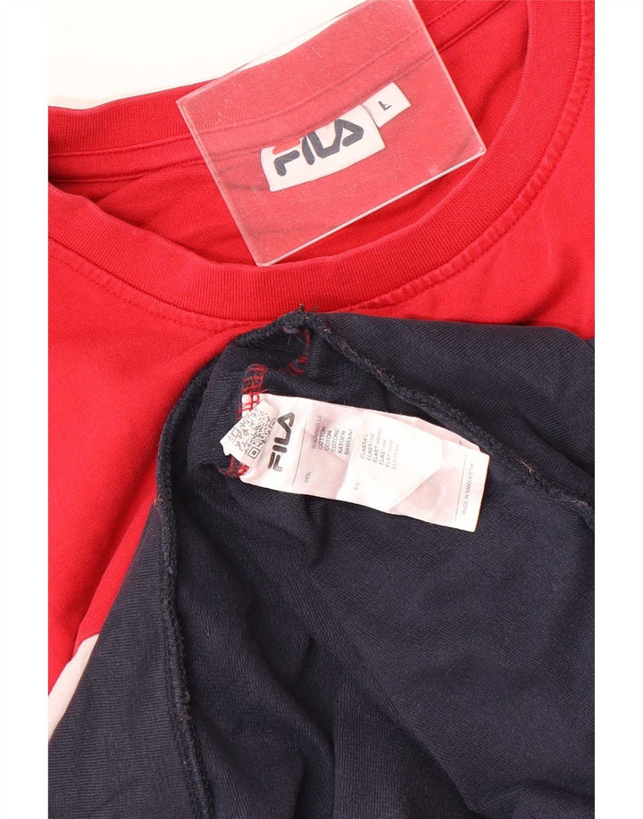Fila Sudadera gráfica para mujer Jumper UK 46 Large Multicolor Colourblock