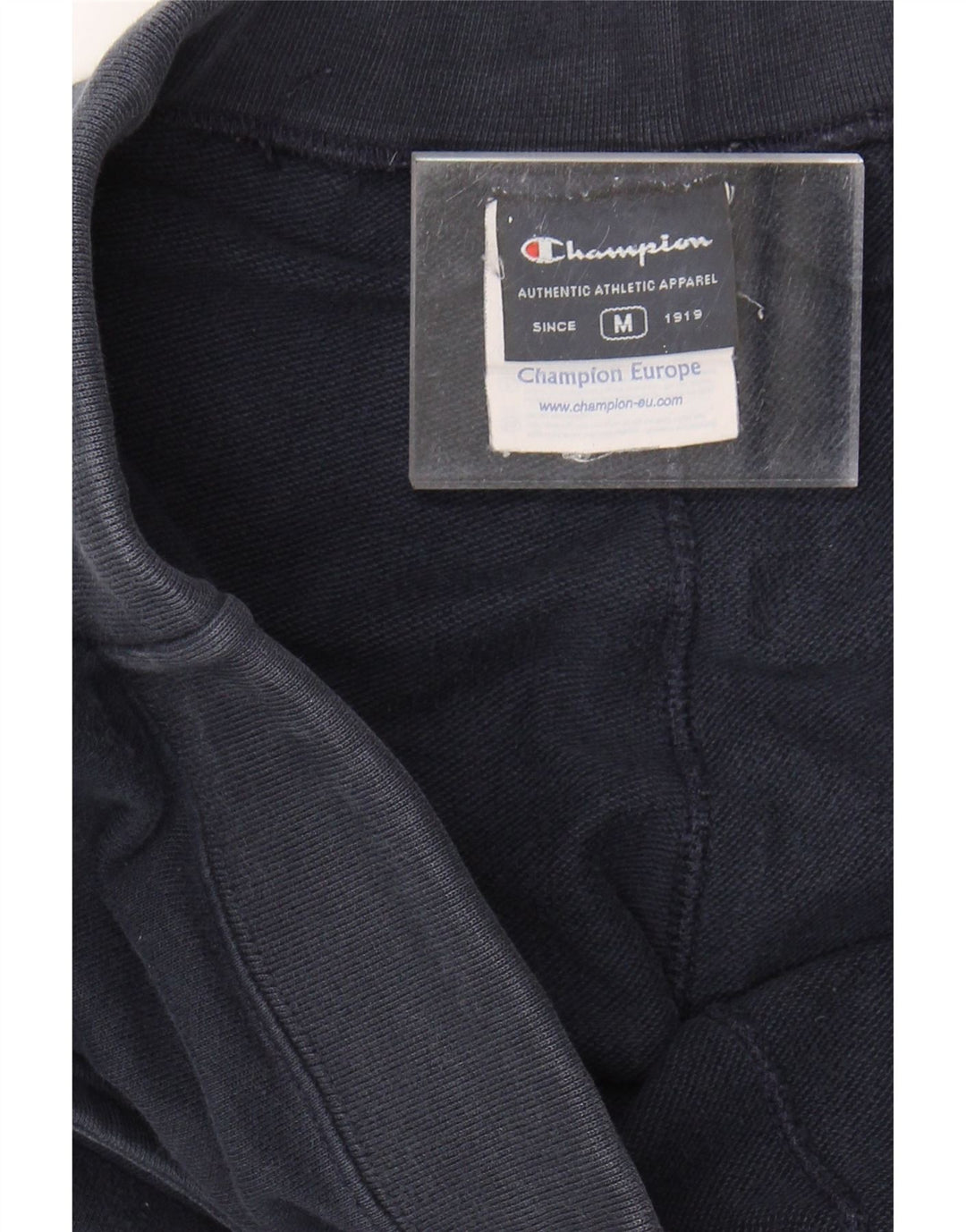 CHAMPION Mens Tracksuit Trousers Medium Navy Blue Cotton Vintage Champion and Second-Hand Champion from Messina Hembry 