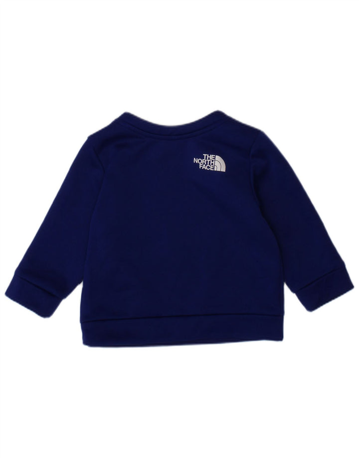 THE NORTH FACE Sudadera estampada para bebés niños 3-6 meses Azul marino