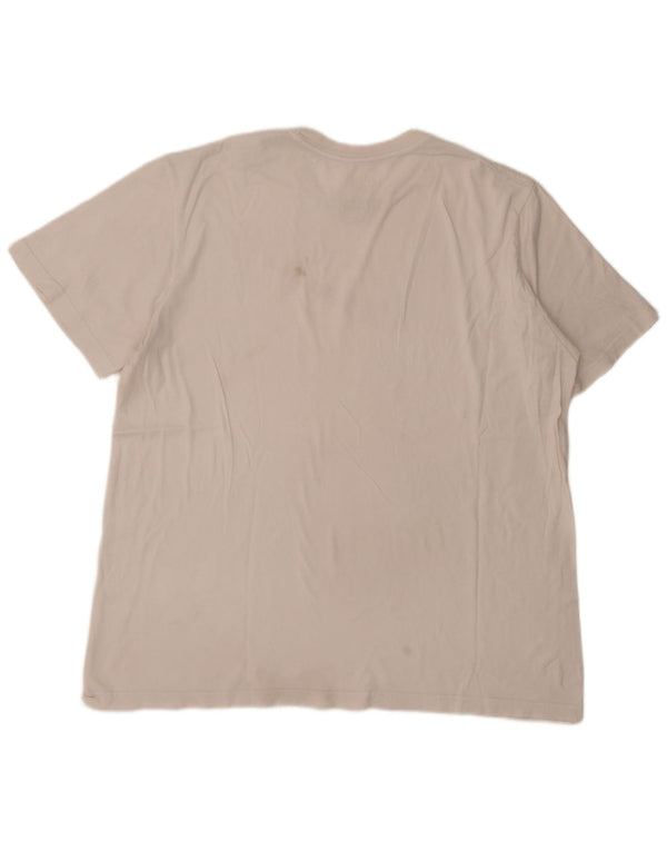 Nike Camiseta gráfica de ajuste estándar para hombre, 2XL, color blanco apagado
