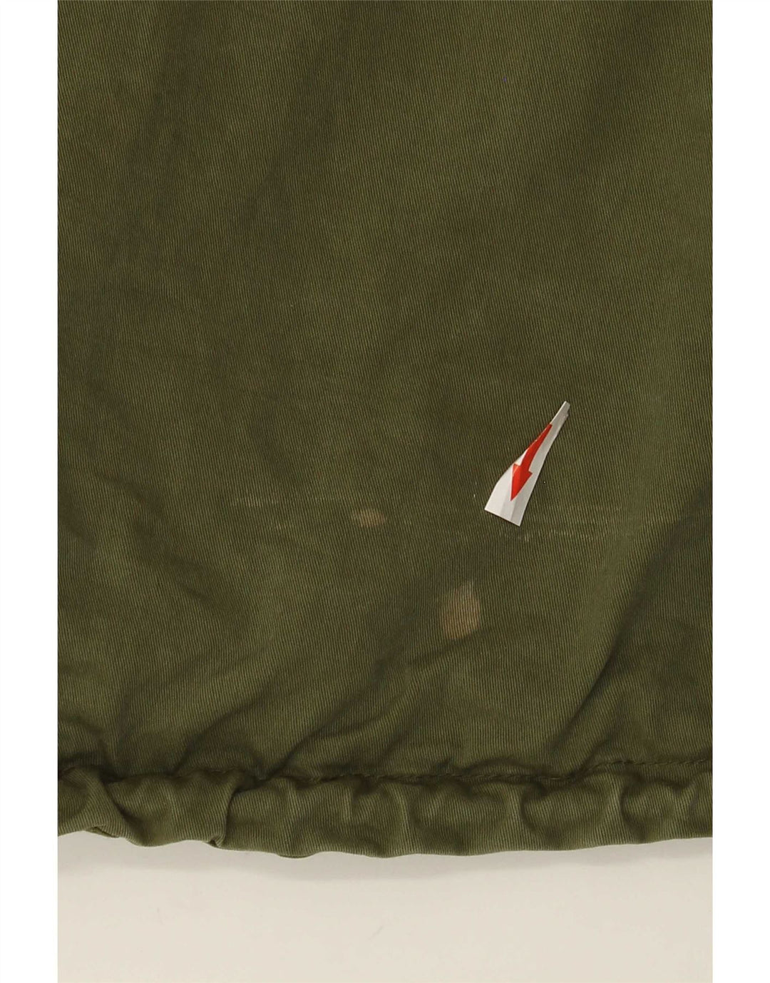 Zara Mujer Chaqueta Bomber Extragrande Gráfica UK 40 Algodón Caqui Mediano