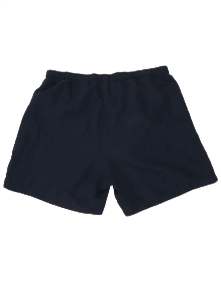 Kappa Mens Graphic Sport Shorts Medium Azul Marino Poliéster