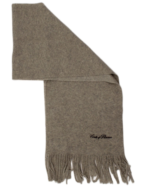 Conte of Florence Bufanda rectangular de forro polar para hombre, talla única, poliéster gris