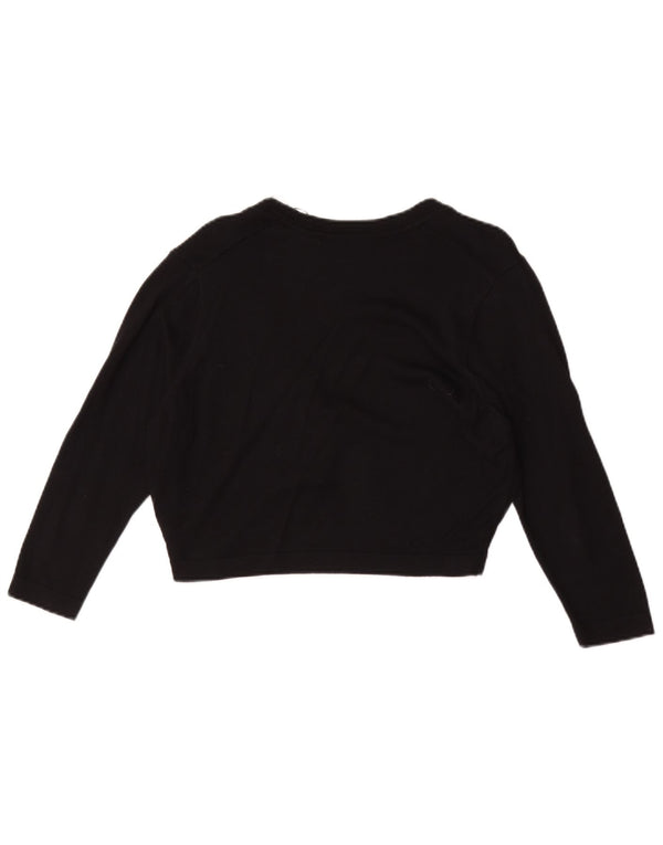 Marks & Spencer Jersey Bolero de Manga 3/4 para Mujer UK 46 Large Viscosa Negra