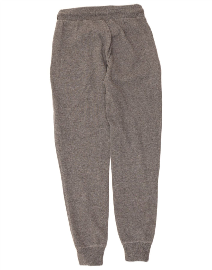 SUPERDRY Pantalones de chándal con estampado gráfico para mujer Joggers UK 8 Small Grey Moteado