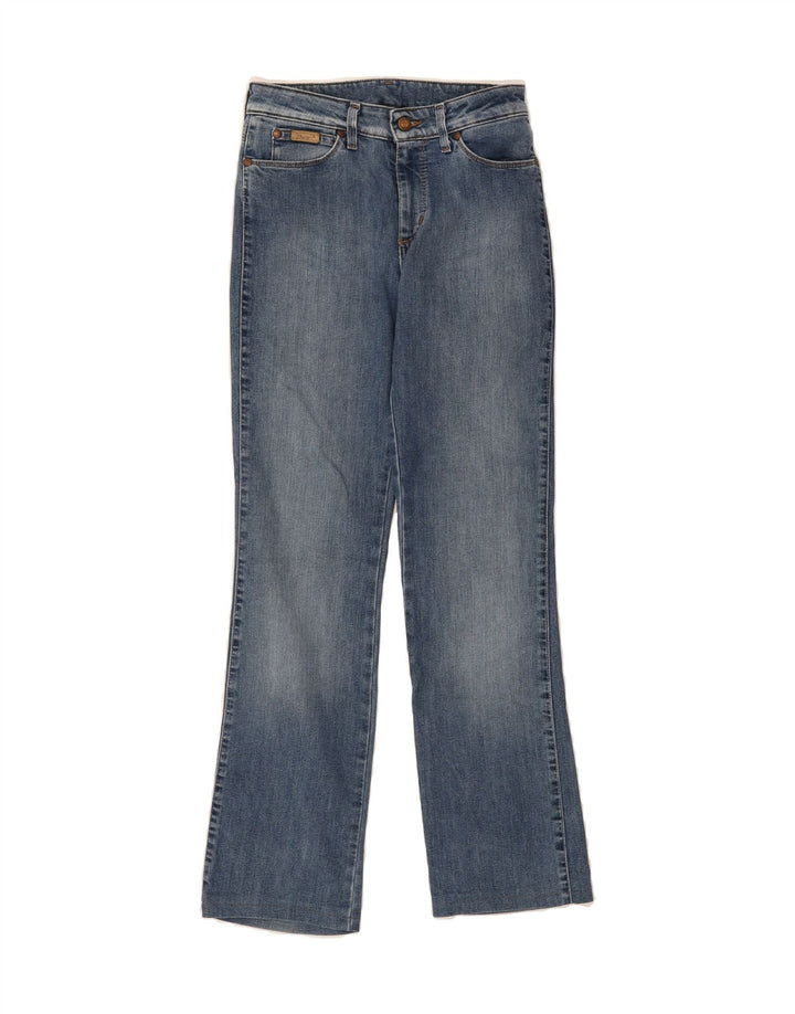 WRANGLER Womens Bootcut Jeans W28 L29 Blue Cotton Vintage Wrangler and Second-Hand Wrangler from Messina Hembry 