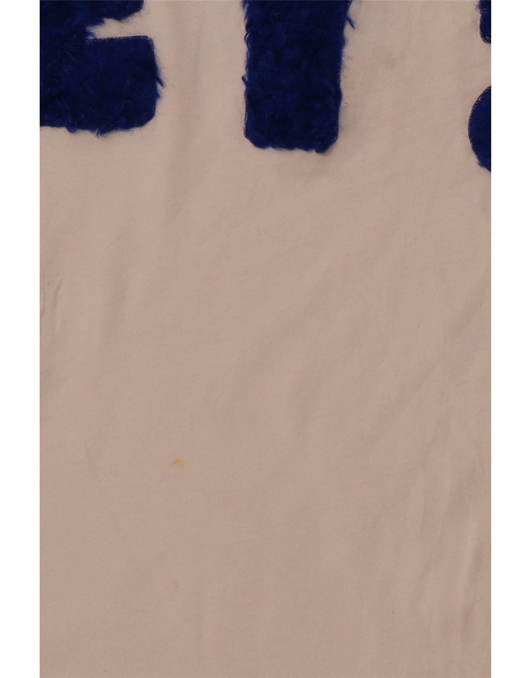 ZARA Top Niña Gráfico Manga Larga 9-10 Años Blanco Algodón