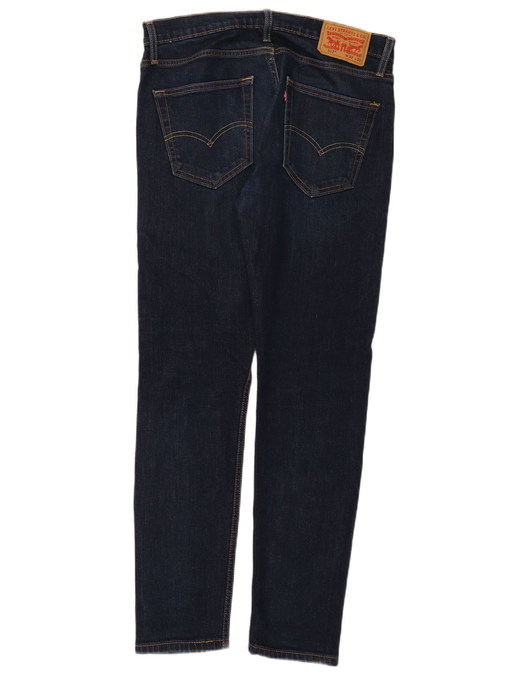 LEVI'S Jeans 512 Slim Tapered para hombre W32 L32 Algodón azul marino