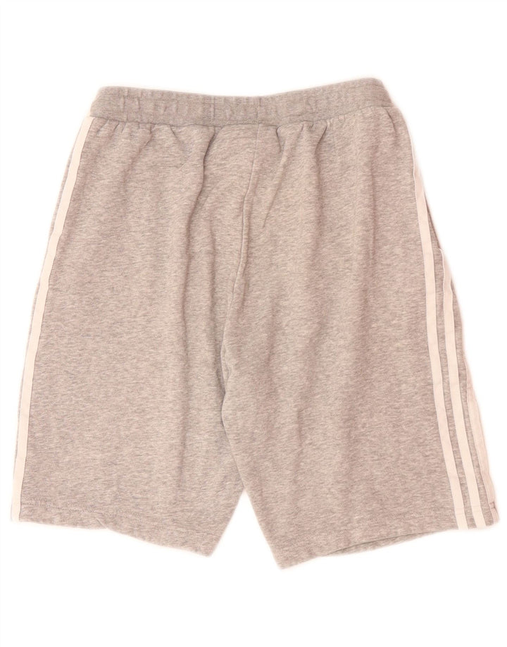 Adidas Pantalones cortos deportivos para niño 15-16 años Gris Algodón