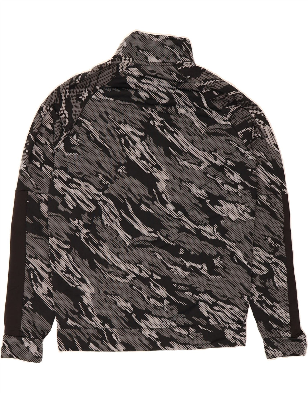 PUMA Mens Tracksuit Top Jacket Small Black Camouflage Polyester Vintage Puma and Second-Hand Puma from Messina Hembry 