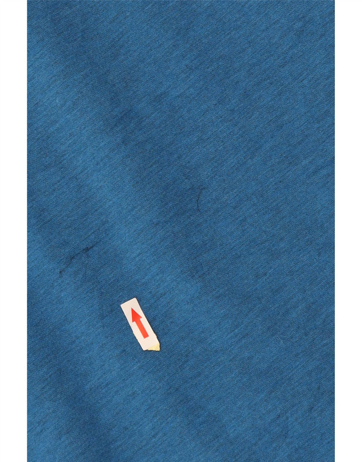 Russell Athletic - Sudadera con capucha y cremallera para hombre, talla 42/44, algodón azul grande