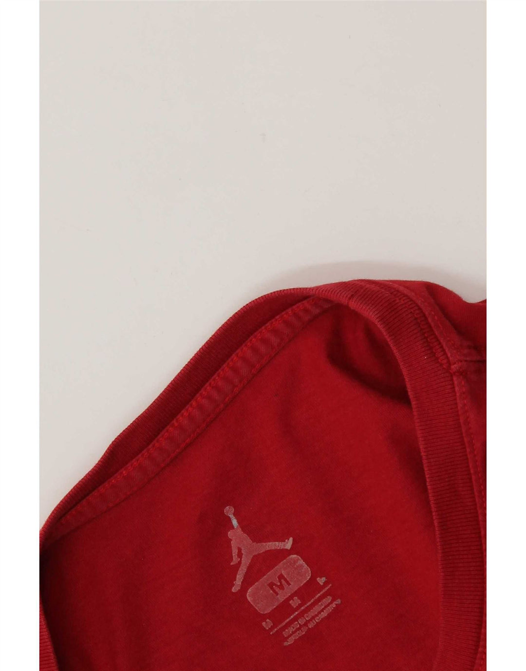 Camiseta Jordan Air Graphic para hombre, color rojo medio
