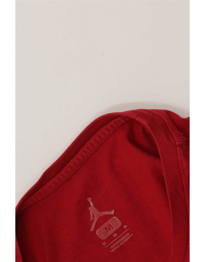 Camiseta Jordan Air Graphic para hombre, color rojo medio
