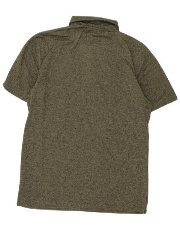 Polo Calvin Klein para hombre Poliéster moteado en color caqui medio