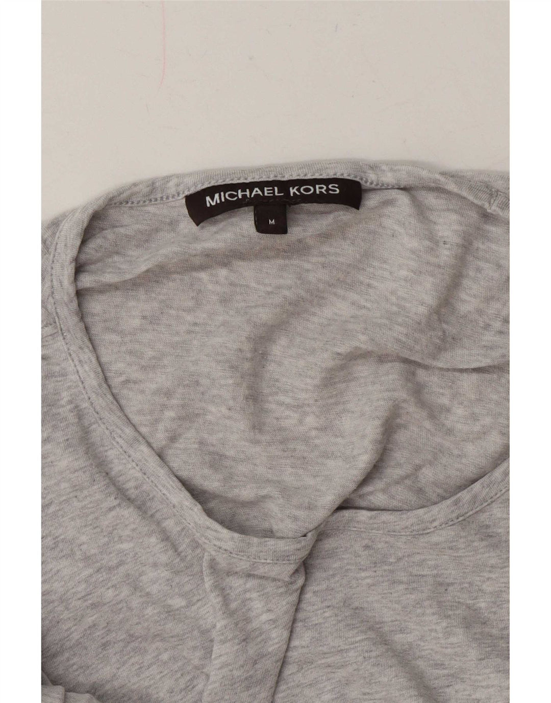 Michael Kors Camiseta gráfica para hombre Top gris medio moteado