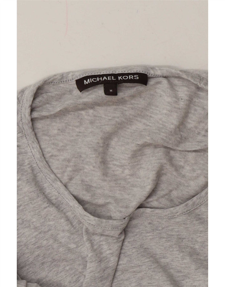 Michael Kors Camiseta gráfica para hombre Top gris medio moteado