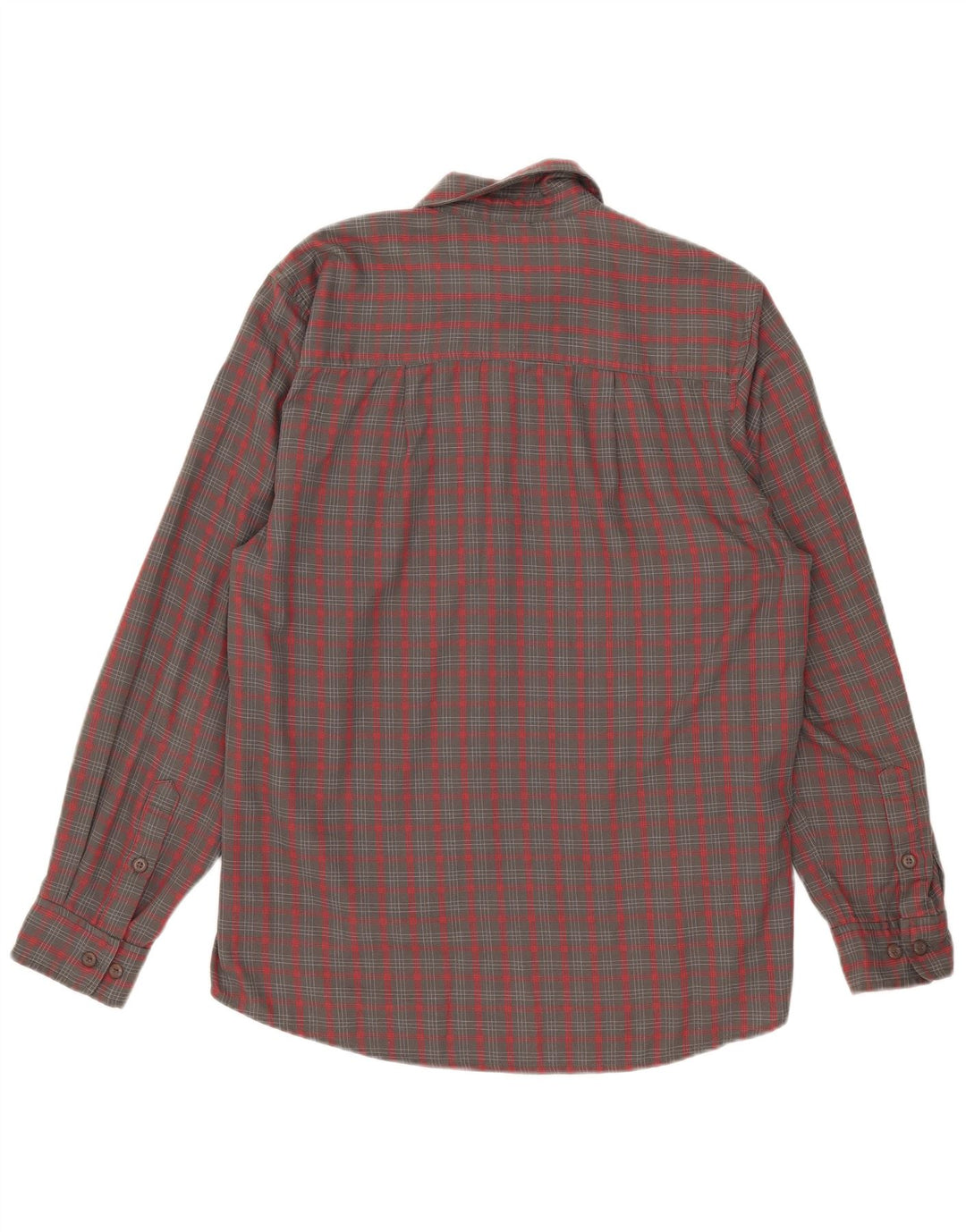 Adidas Hombre Camisa De Franela Gris Medio