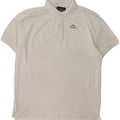 Kappa Polo Hombre Grande Blanco Algodón