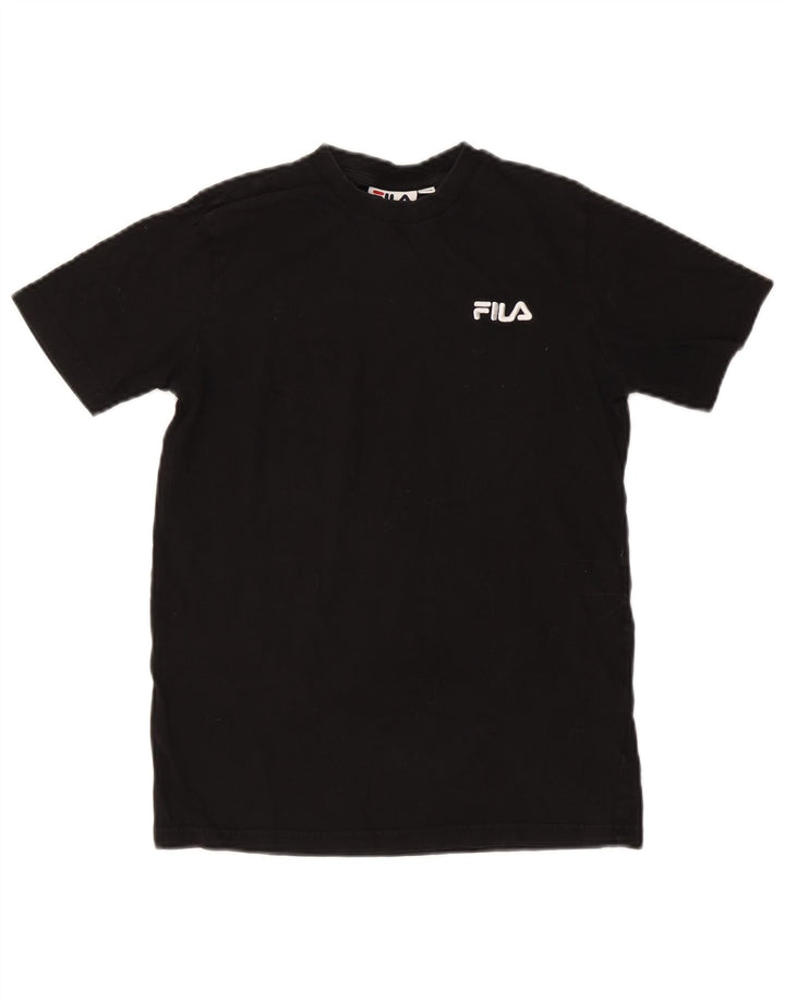 FILA Camiseta para mujer Top UK 6 XS Negro Algodón