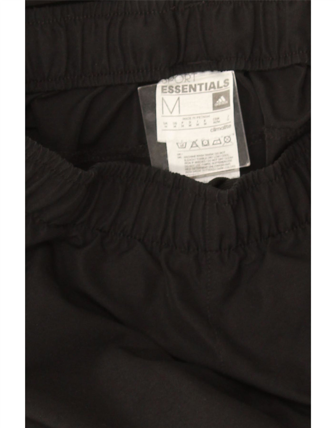 Adidas Hombre Climalite Pantalones De Chándal Mediano Negro Poliéster