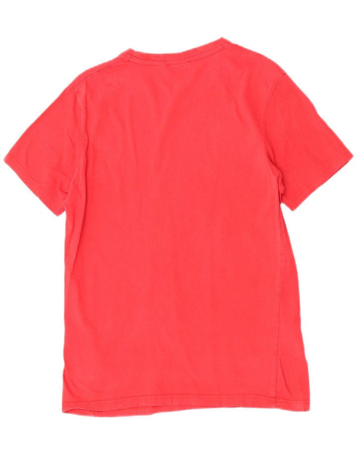 Fila Camiseta gráfica para hombre Top Medium Red Cotton