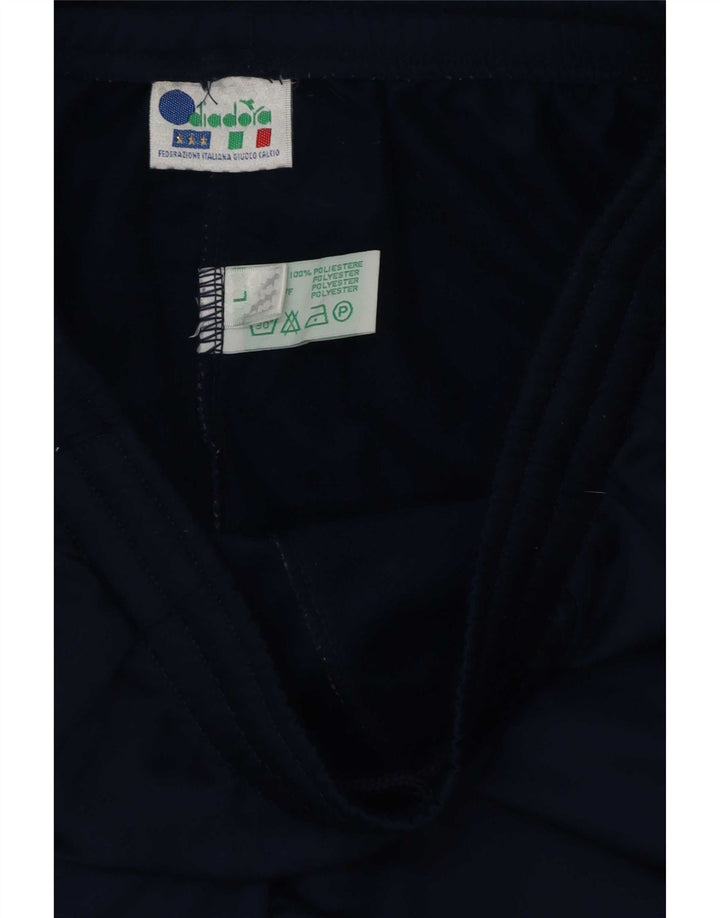 Diadora Pantalón Chándal Hombre Large Azul Marino Poliéster
