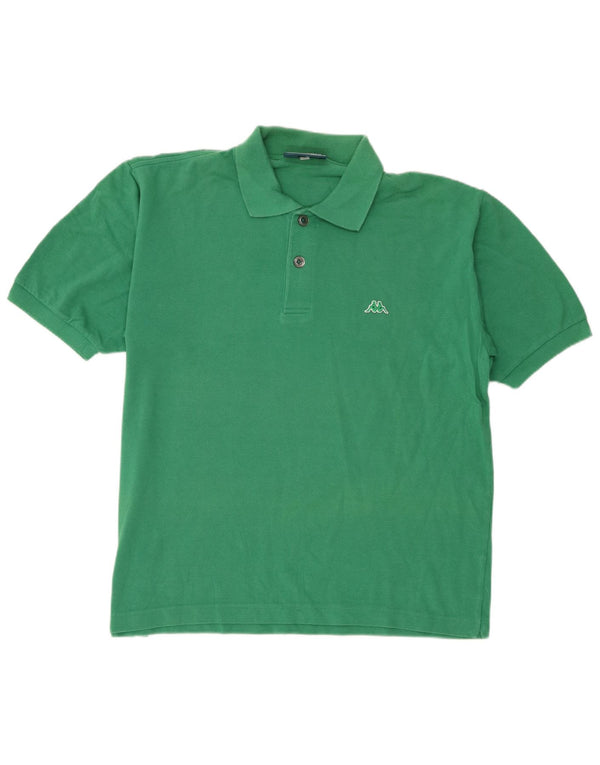 Polo Kappa Hombre Verde Grande
