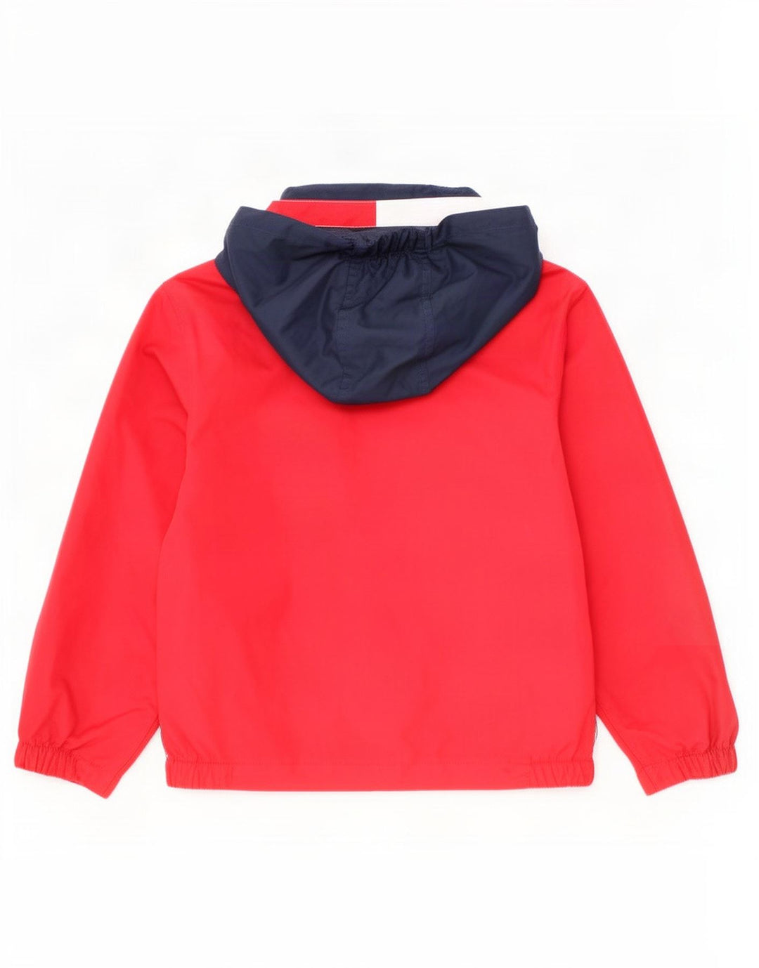 Tommy Hilfiger Chaqueta bomber con capucha para niños 4-5 años Rojo Colorblock