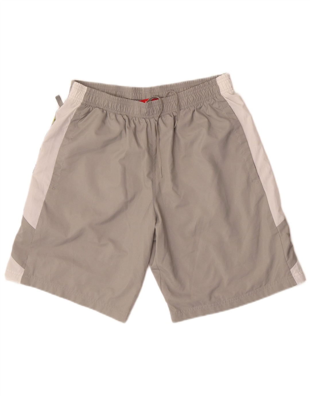 Pantalones cortos deportivos Puma para hombre Gris medio Colorblock Poliéster