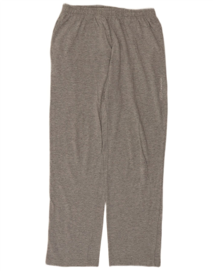Pantalones de chándal Reebok para hombre pequeños de algodón moteado gris