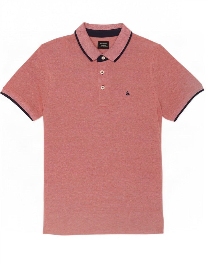 Polo Jack & Jones Hombre XS Algodón Rojo