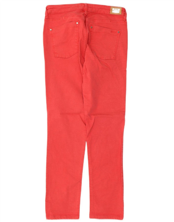 ZARA Vaqueros Slim Mujer EU 38 Small W28 L26 Rosa