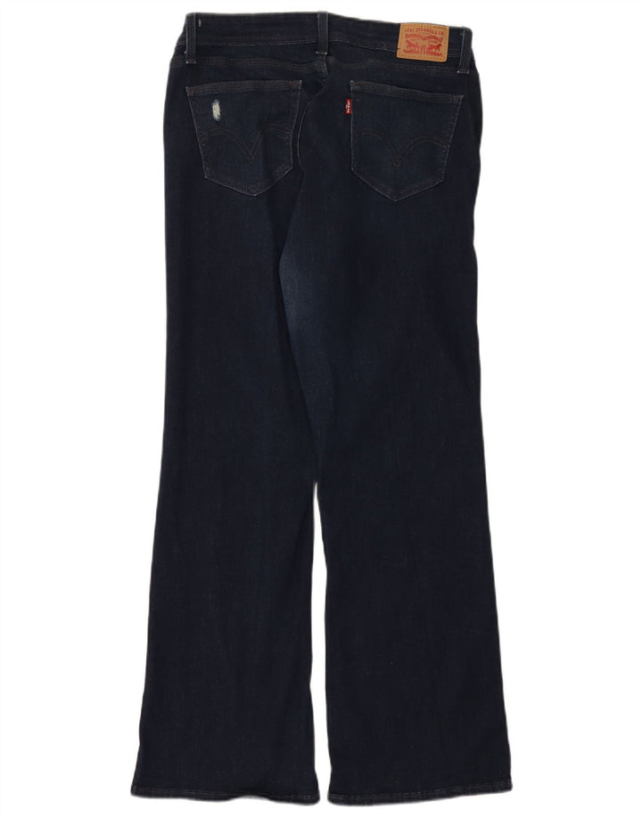 Levi's Mujer 529 Curvy Bootcut Jeans W31 L30 Algodón Azul Marino